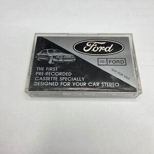 Ford Cassette Tape Vintage 1985 CBS Loran Pop Soul Country Classical Promo 80s